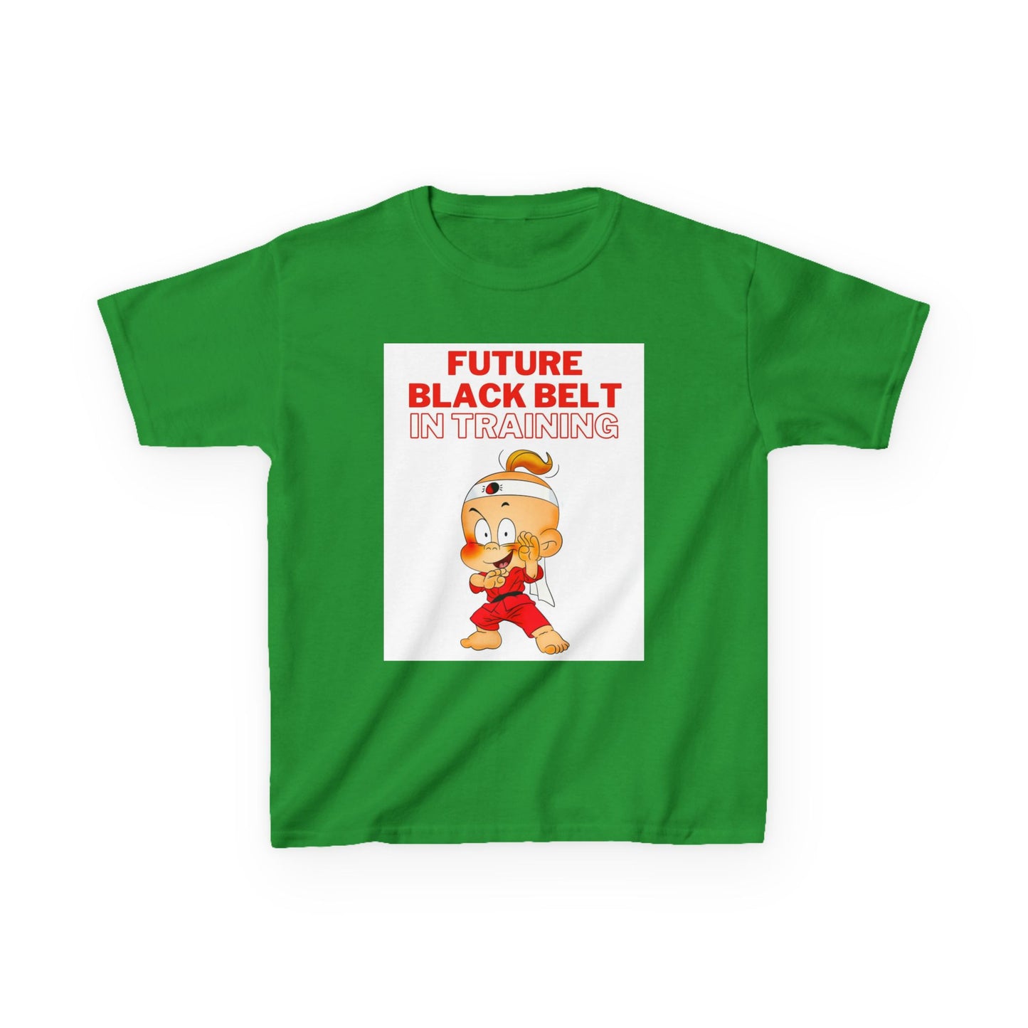 Kids T-Shirt Future Black Belt in Training Logo Tee