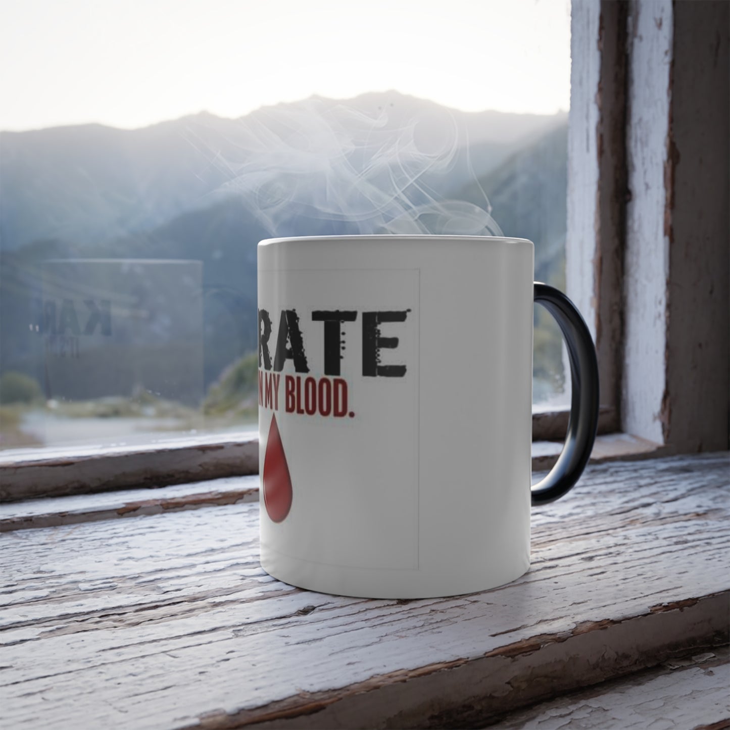 Mug Karate is in my Blood Color Morphing 11oz