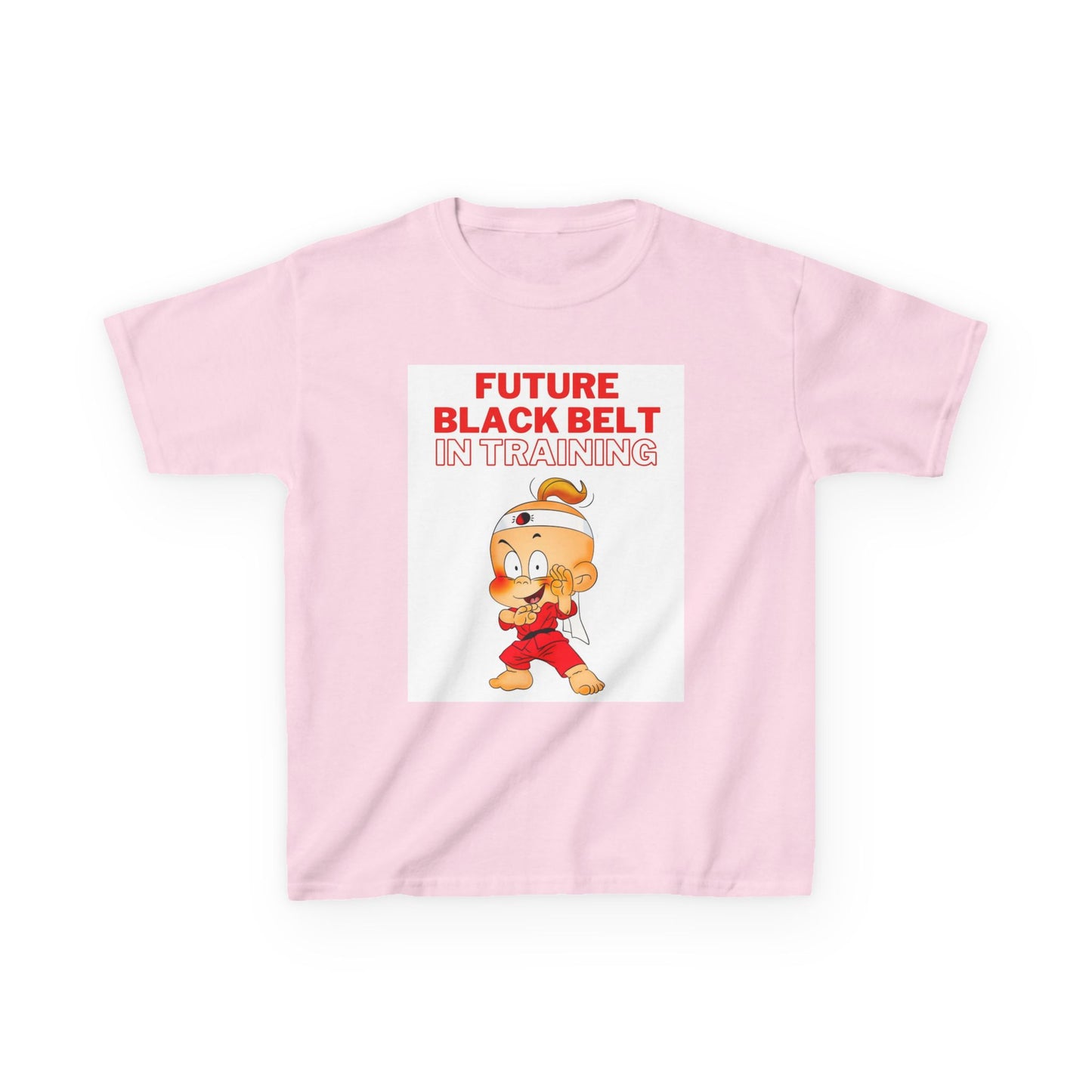 Kids T-Shirt Future Black Belt in Training Logo Tee